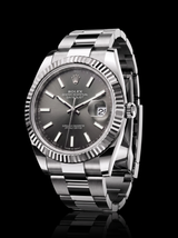 2026 Rolex Datejust 41 126334 Slate Dial Fluted Bezel Oyster Bracelet – New