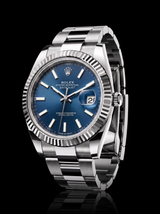 2026 Rolex Datejust 41 126334 Blue Dial Fluted Bezel Oyster Bracelet – New