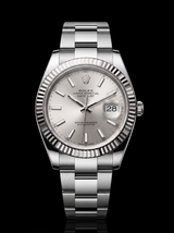 2026 Rolex Datejust 41 126334 Silver Dial Fluted Bezel Oyster Bracelet – New