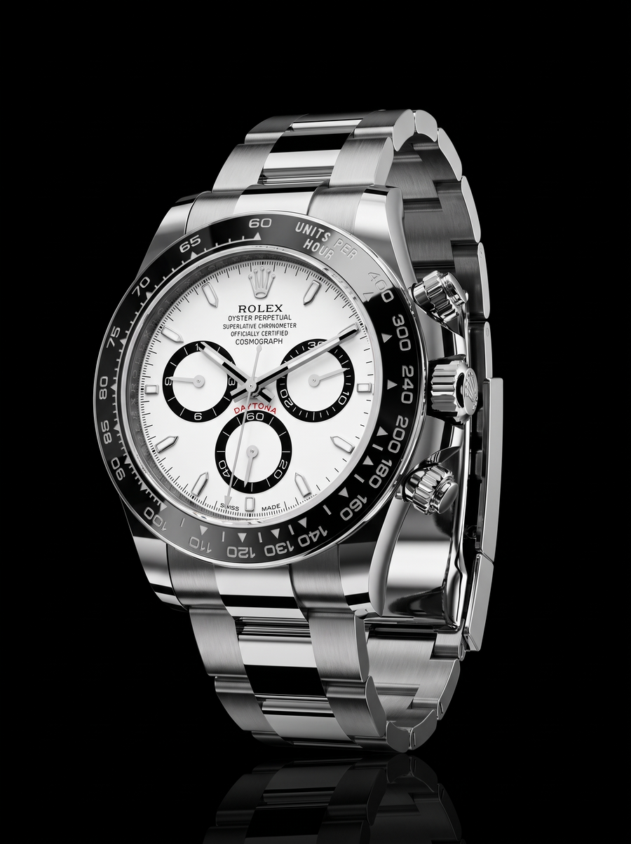 Rolex Cosmograph Daytona "Panda" 40mm White Dial Black Ceramic Bezel 126500LN – New 2026