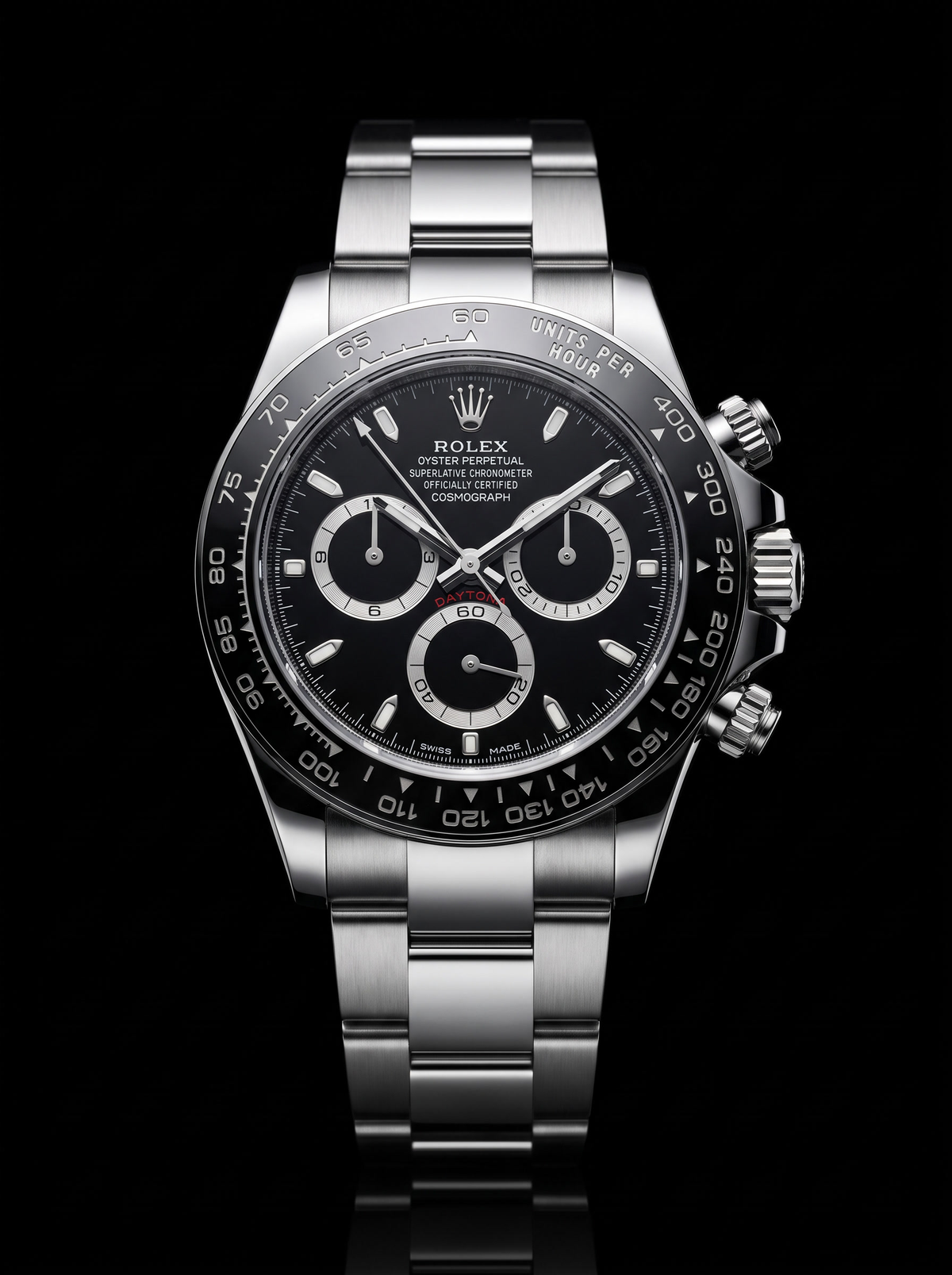Rolex Cosmograph Daytona 40mm Black Dial Black Ceramic Bezel 126500LN – New 2026