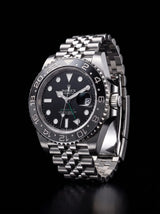 Rolex GMT-Master II "Bruce Wayne" 40mm Black Dial Black and Gray Ceramic Bezel 126710GRNR Jubilee – New 2026