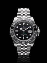 Rolex GMT-Master II "Bruce Wayne" 40mm Black Dial Black and Gray Ceramic Bezel 126710GRNR Jubilee – New 2026