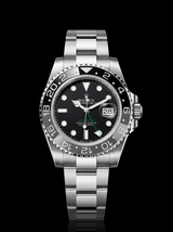 Rolex GMT-Master II "Bruce Wayne" 40mm Black Dial Black and Gray Ceramic Bezel 126710GRNR Oyster – New 2026