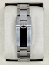 Rolex Daytona 126500LN Oyster bracelet clasp detail