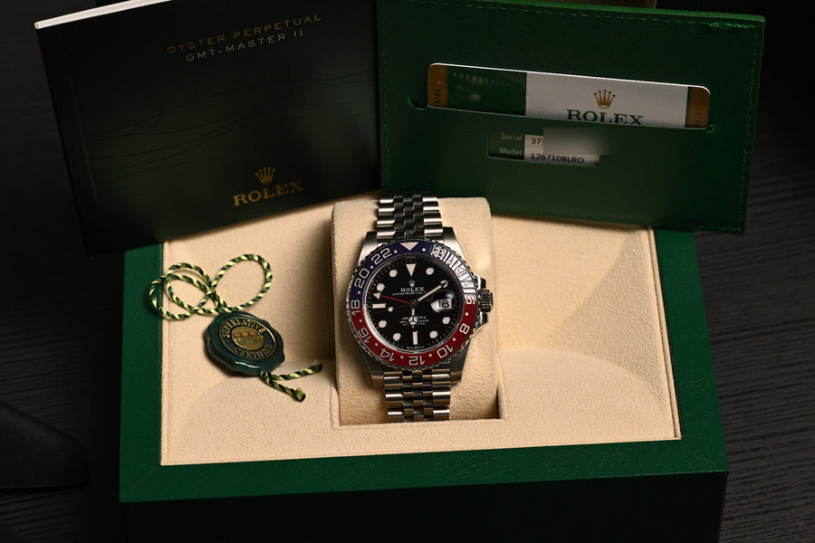 2019 Rolex GMT-Master II "Pepsi" 126710BLRO