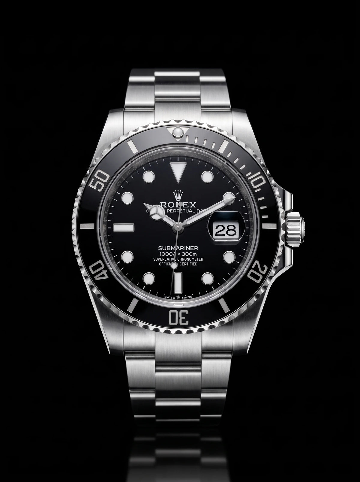Rolex Submariner Date 41mm Black Dial Black Ceramic Bezel 126610LN – New 2026